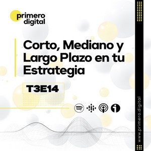 115. ¿Planificas a corto, mediano y largo plazo tu estrategia digital? Escucha la importancia de hacerlo