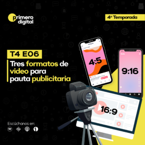 126. ¿Qué formatos de video usas en Video Publicitario? Aquí tienes algunos de los formatos